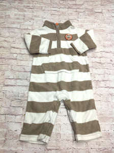 Carters Beige & Brown One Piece
