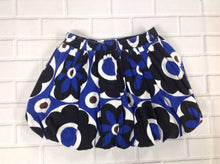 Carters Black & Blue Flowers Skirt