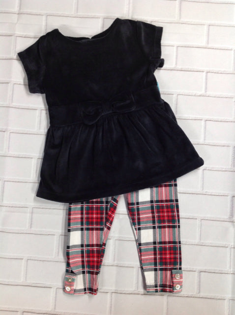 Carters Black & Red 2 PC Outfit