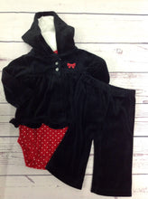 Carters Black & Red 3 PC Outfit