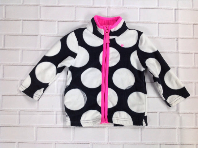 Carters Black & White Jacket