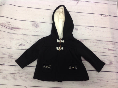 Carters Black & White Jacket