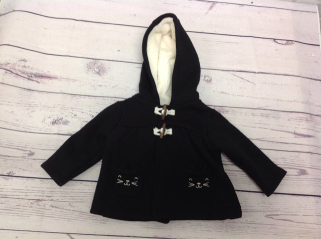 Carters Black & White Jacket