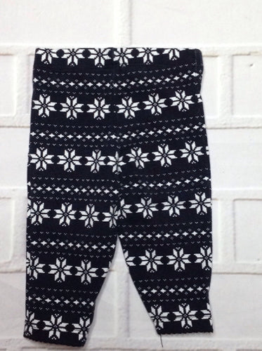 Carters Black & White Pants