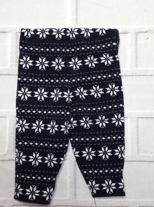 Carters Black & White Pants