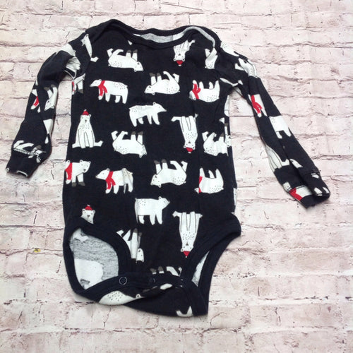 Carters Black & White Top