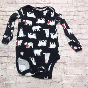 Carters Black & White Top