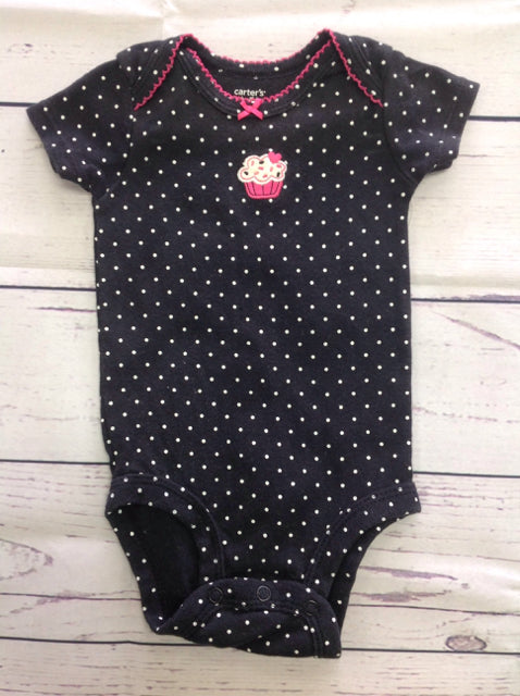 Carters Black Onesie