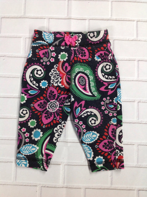 Carters Black Print Pants