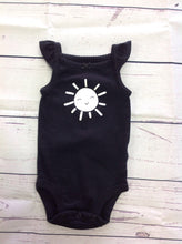 Carters Black Print Top