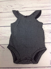 Carters Black Print Top