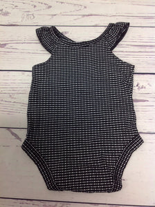 Carters Black Print Top