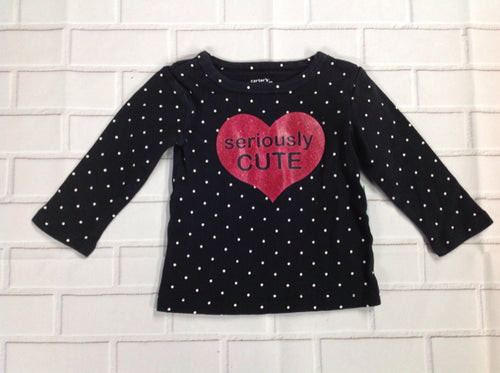Carters Black Top