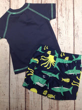 Carters Blue & Green Swimwear