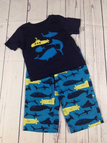 Carters Blue & Lime Sleepwear