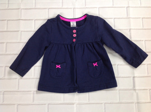 Carters Blue & Pink Top
