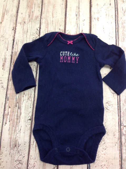 Carters Blue & Pink Top