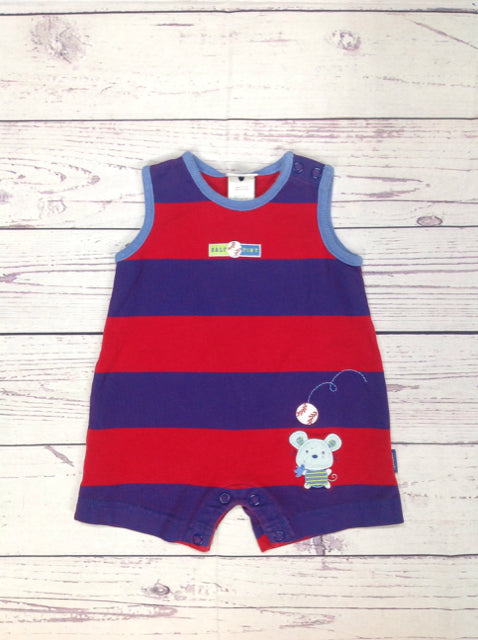 Carters Blue & Red One Piece