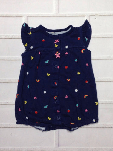 Carters Blue & Red One Piece