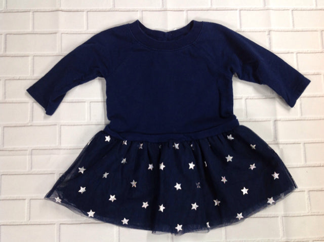 Carters Blue & Silver Dress