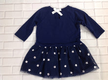 Carters Blue & Silver Dress
