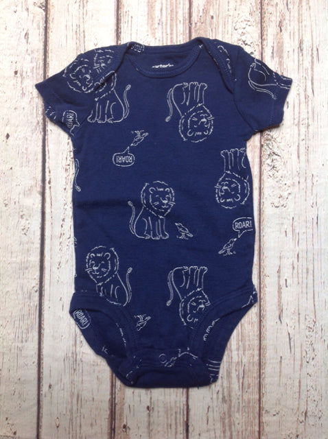 Carters Blue & White Onesie