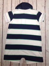 Carters Blue & White Shortalls