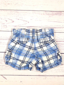 Carters Blue & White Shorts