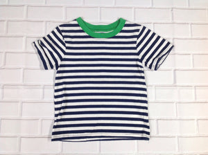Carters Blue & White Stripe Top