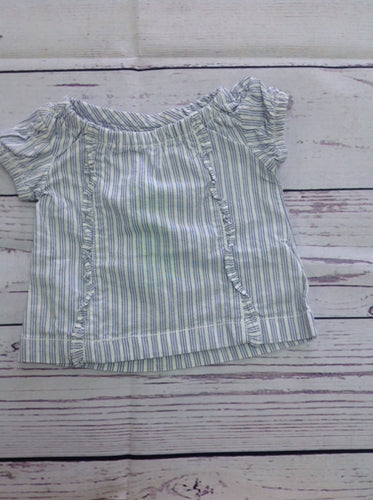 Carters Blue & White Top