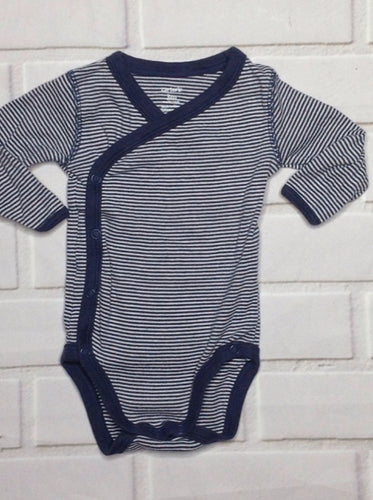 Carters Blue & White Top