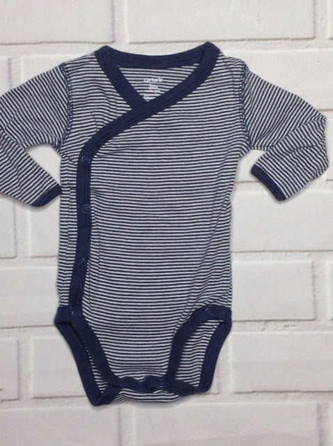 Carters Blue & White Top