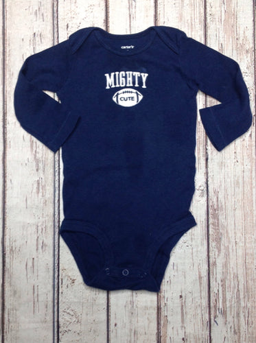 Carters Blue & White Top