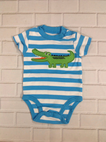 Carters Blue & White Top