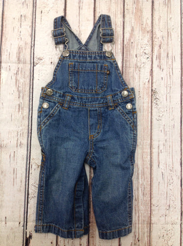 Carters Blue Denim Overalls