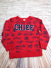 Carters Blue Firetruck Top