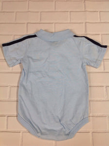 Carters Blue Firetruck Top