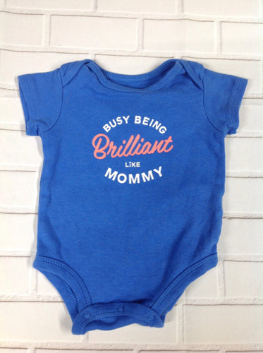 Carters Blue Onesie