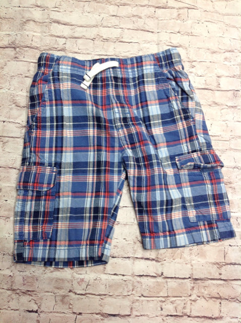 Carters Blue Plaid Shorts