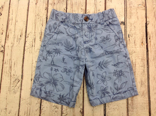 Carters Blue Print Hawaiian Shorts