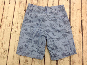 Carters Blue Print Hawaiian Shorts