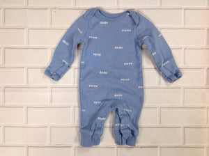 Carters Blue Print One Piece