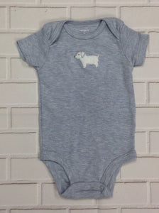 Carters Blue Print Onesie