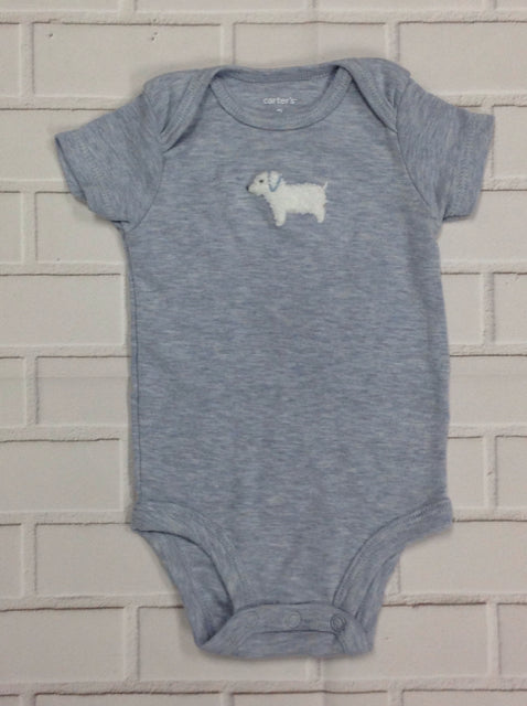 Carters Blue Print Onesie