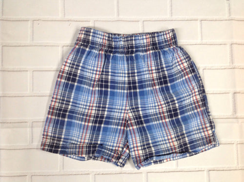 Carters Blue Print Shorts