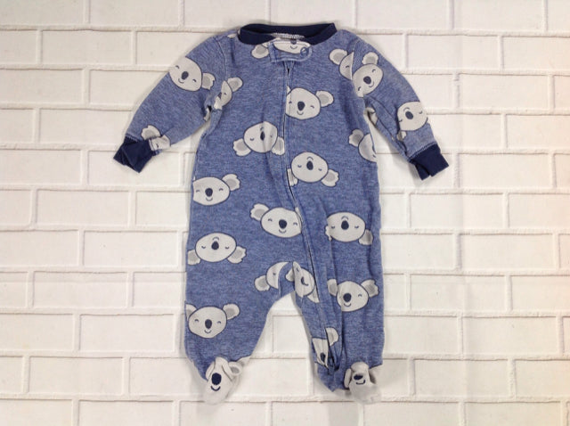 Carters Blue Print Sleepwear