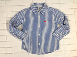 Carters Blue Print Top