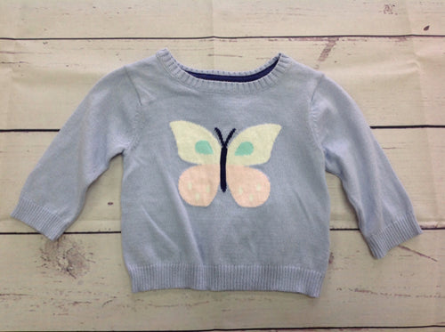 Carters Blue Print Top