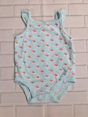 Carters Blue Print Top