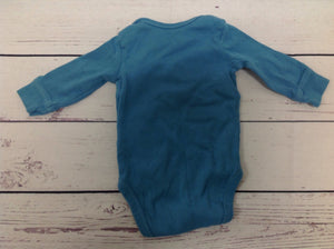 Carters Blue Print Top